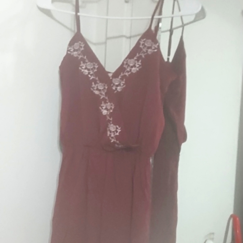 Red romper